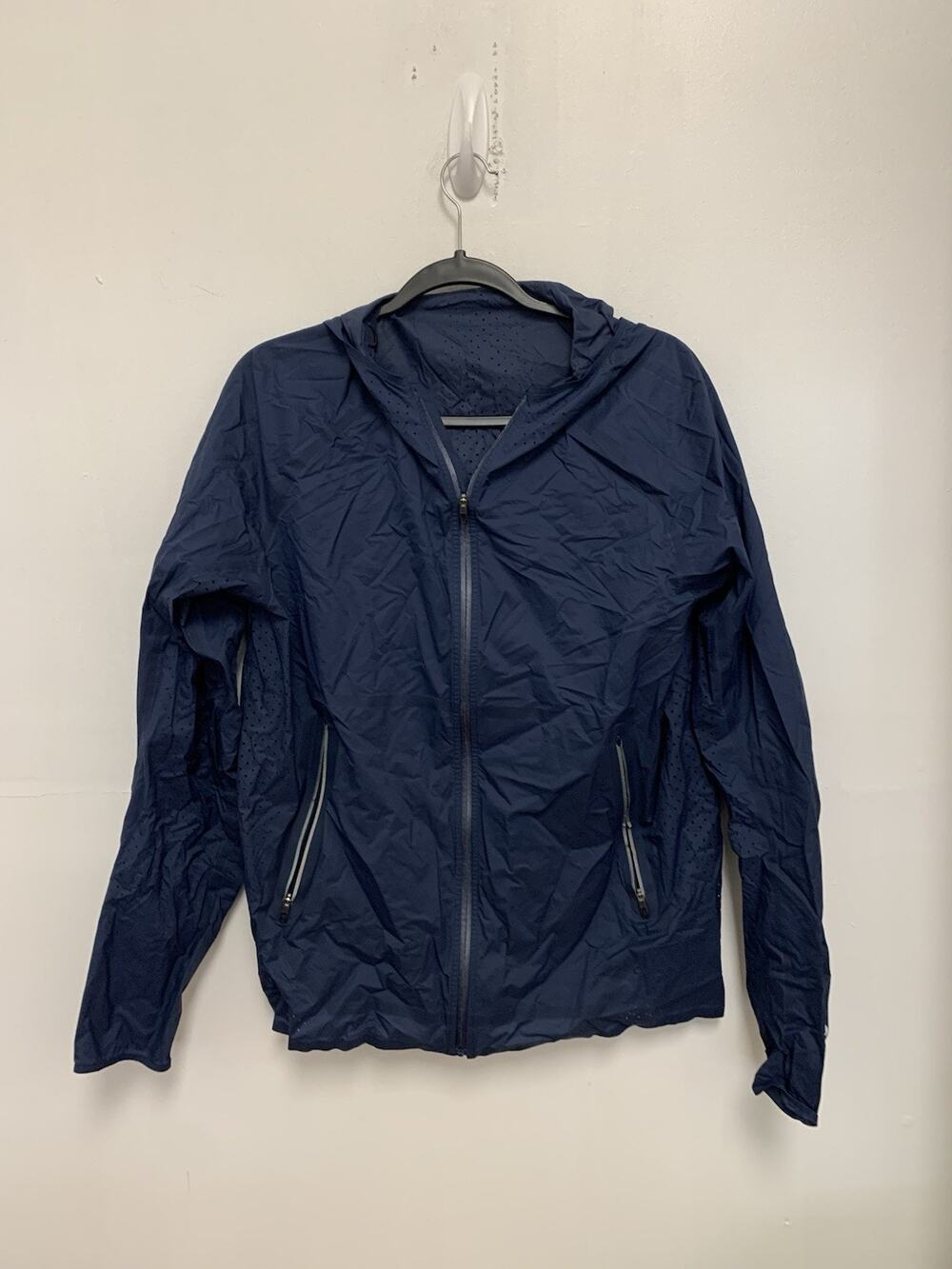 Lululemon Lite Speed Windbreaker Jacket, Size M , NAVY BLUE